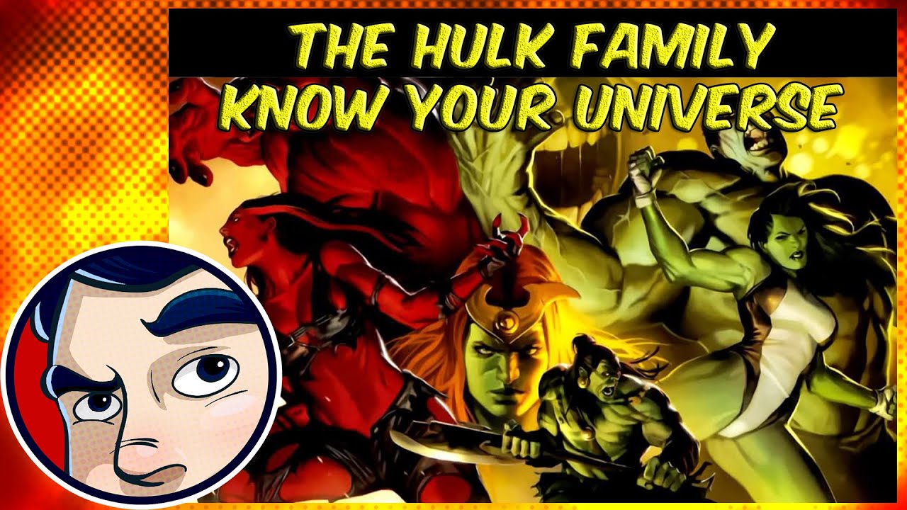 The Hulk Family & A Few Extras - Know Your Universe | Comicstorian The Hulk Family & A Few Extras - Know Your Universe | Comicstorian