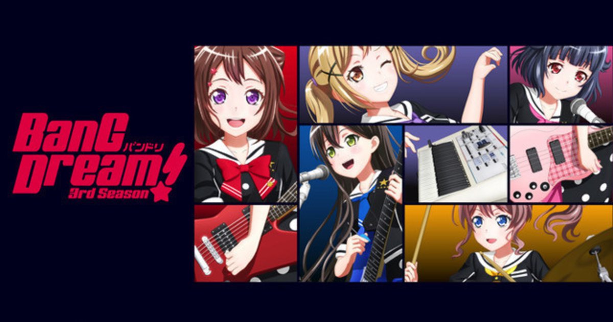BanG Dream! to Release Three New Anime Movies!