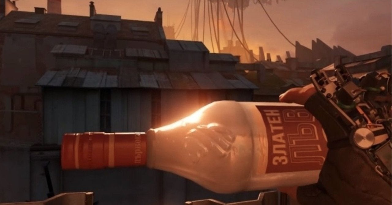 Half-Life: Alyx Update Adds Sloshing Booze